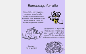 Ramassage ferraille Marmay