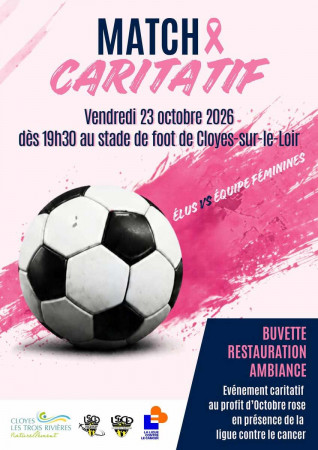 🎀 MATCH CARITATIF – OCTOBRE ROSE 🎀