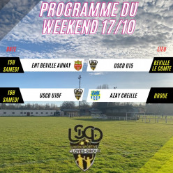 Programme du week-end 🩷💛🖤🩷
